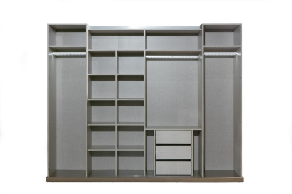 Wardrobe Wood Wardrobe Bedroom Furniture Design Cabinets Gray Italy