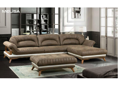 Corner sofa Living landscape Upholstery Corner Sofa Suite Luxury Sofas L-shape