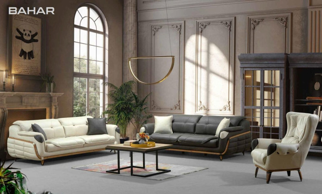 Sofa set 3+3+1 Seater Group Sofa Armchair Sofas Classic s Set