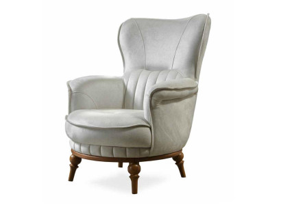 Armchair Luxury Design Textile Living room Classic s Style Furniture Lounge