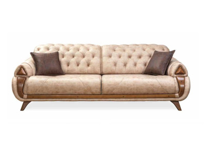 Sofa Three Seater Couch Upholstery Design Seat Sofas Room Furniture Leather