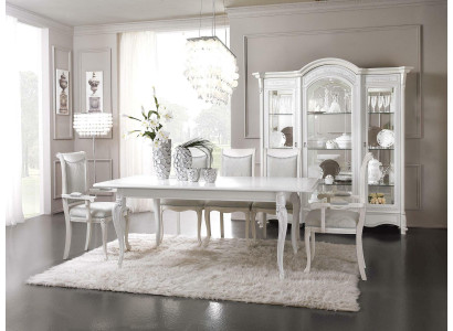 Italian Living room Furniture Dining table Table up to 6 People Tables Baroque Rococo