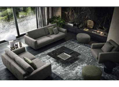 Seating set 331 Seater Modern Wood exclusive s Design Furniture Armchair Sofa set