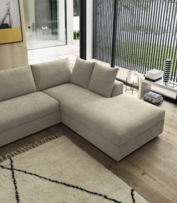 Luxury Corner sofa L-shape Sofas Couch Leather Furniture Sofas Fabric Design new alfitalia