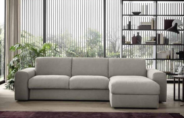 Living landscape Corner sofa Sofa Couch Upholstery Alfitalia Corner sofa Textile Eck L-shape