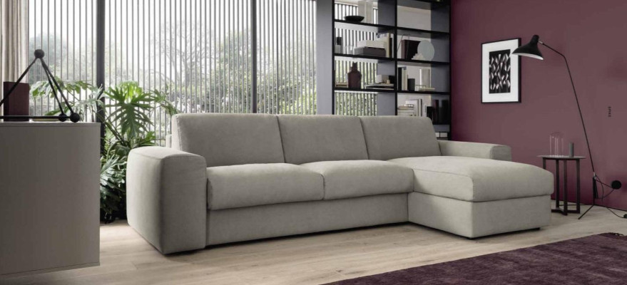 Living landscape Corner sofa Sofa Couch Upholstery Alfitalia Corner sofa Textile Eck L-shape