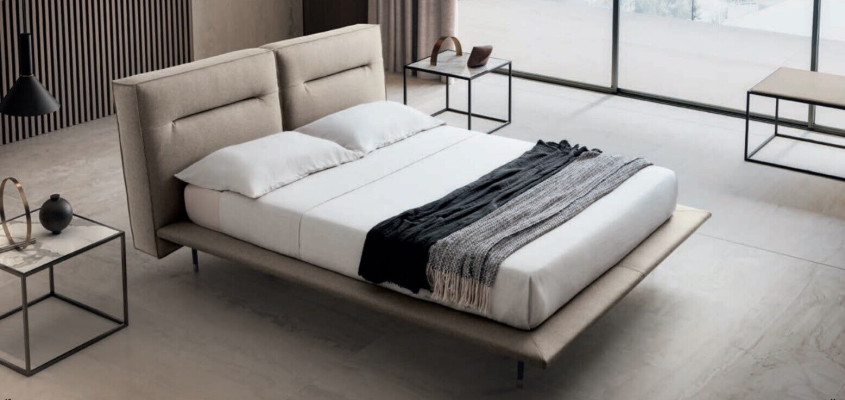 Design Wood Textile Leather Beds 200x200cm Bed Bedroom Hotel Beds Double