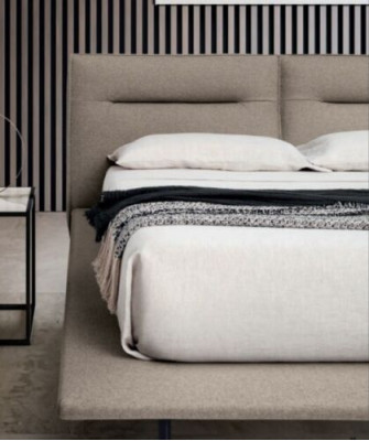 Design Wood Textile Leather Beds 200x200cm Bed Bedroom Hotel Beds Double