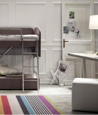 Double bunk bed Sofa Loft bed Couch Beds Sofas Multifunction Couch Three-seater