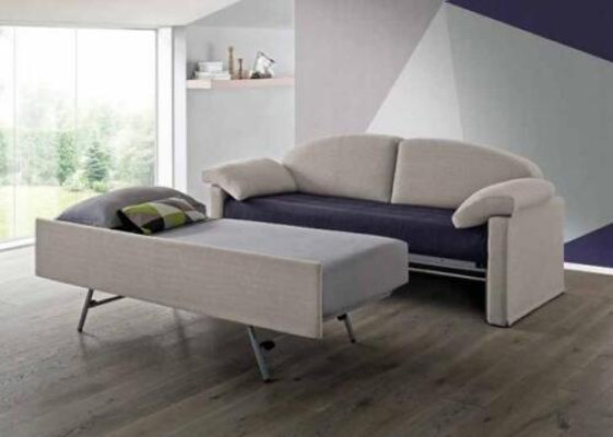 Design Sofa 3 Seater Couch Upholstery Luxury Textile Two Tone Italian Furniture