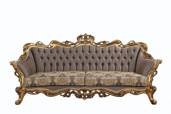 Luxury sofa set Classic Couch Sofa Upholstery Furniture Set Complete 5 pieces