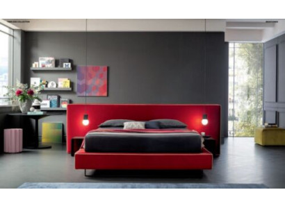 Design Luxury Double Hotel Beds Fabric Luxury Bedroom Bed Italy Furniture new