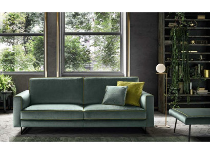 Italian Sofa Design Luxury Upholstery Couch Modern Sofa 3 Seater alfitalia new