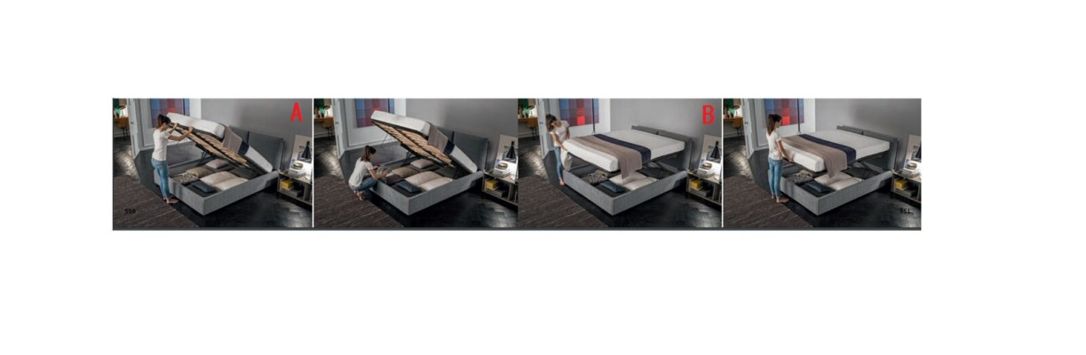 Bed Upholstery Luxury Double Hotel Beds Marriage 180x200cm Italy Furniture Textile Leather