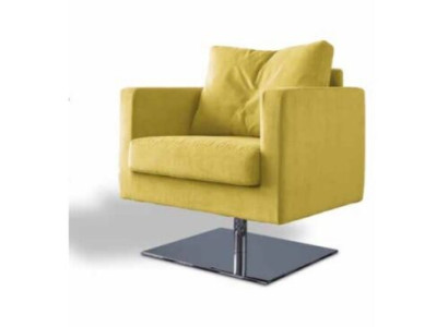 Armchair Chair Upholstery Television Textile Yellow Luxury Fabric Design Lounge Club Relax new