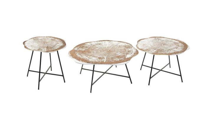 Design Coffee table Side table Living room Table Coffee table Round