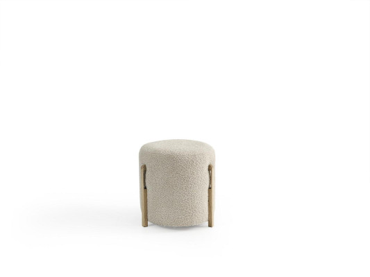 Stool Round Pouf Footstool Stool Upholstered Stool Stool Stool
