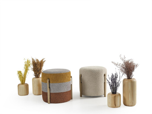 Stool Footstool Ottoman Stool Pouf Living room Designer