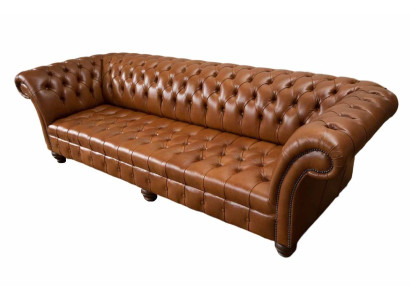 Sofa Living room Chesterfield Couch Upholstery Sofas 4 Seater Leather xxl big