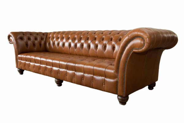 Sofa Living room Chesterfield Couch Upholstery Sofas 4 Seater Leather xxl big