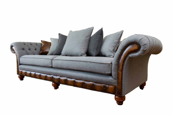 Sofa Couch Fabric Upholstery Sofas Couches Living room Design 4 Seater new