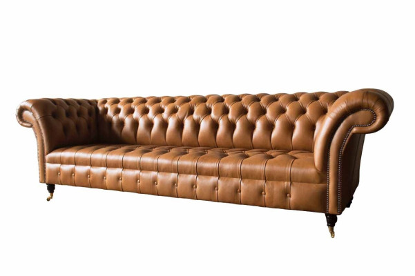 Leather Sofa Chesterfield 4 Seater Couches Luxury Leather Couches Upholstery Living room