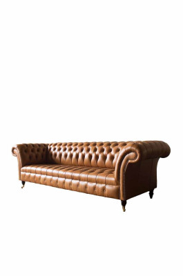 Leather Sofa Chesterfield 4 Seater Couches Luxury Leather Couches Upholstery Living room
