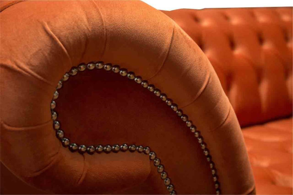 British Chesterfield Upholstery Luxury Sofa Design Couch Classic Sofa 4 Seater