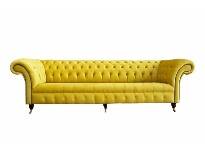 Sofa Four Seater Chesterfield Design Sofas Furniture Living room Couch Upholstery