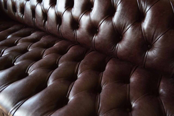 Sofa Chesterfield Couch Upholstery Seat Leather Couches Brown Designer