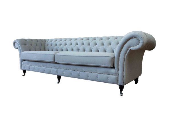 Living room Sofa 4 Seater Luxury Designer Couch Upholstered Sofas Modern