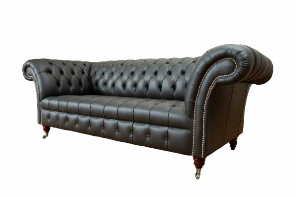 Chesterfield Design Luxury Upholstery Sofa Couch Seat Leather new Sofa new