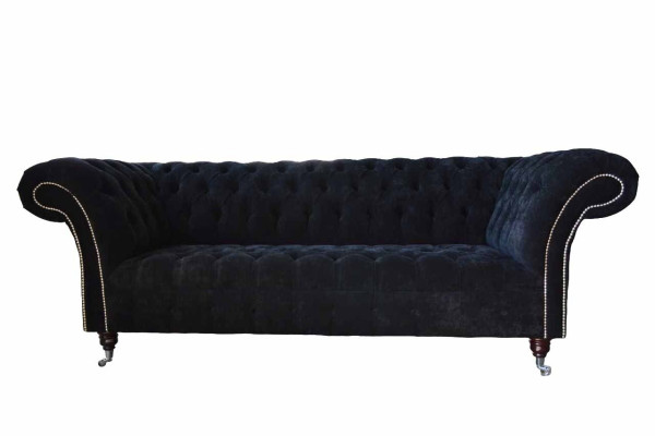 Design Sofa Couch Upholstery 3 Seater Sofas Blue Couches Seat Fabric new