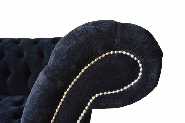 Design Sofa Couch Upholstery 3 Seater Sofas Blue Couches Seat Fabric new
