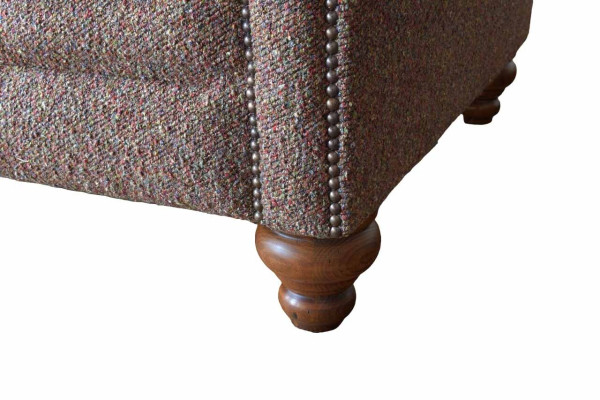 Big Chesterfield English Classic R Style Sofa Couch 3 Seat Upholstery 230cm