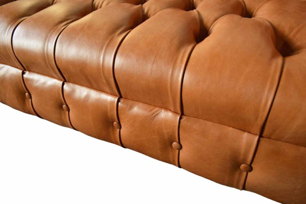 Sofa 3 Seater Seat Modern Chesterfield Sofas Couches Upholstery Brown new