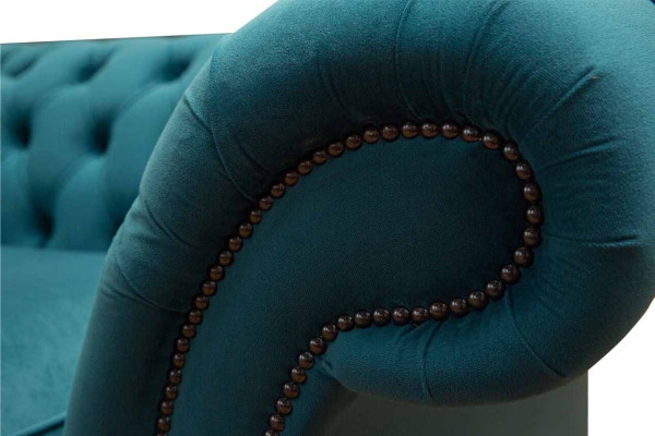Design Sofa 3 Seater Couch Chsterfield Upholstery Sofas Living room Design