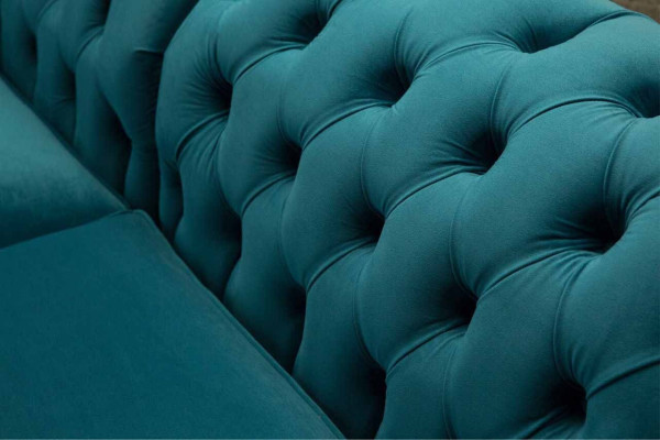 Design Sofa 3 Seater Couch Chsterfield Upholstery Sofas Living room Design