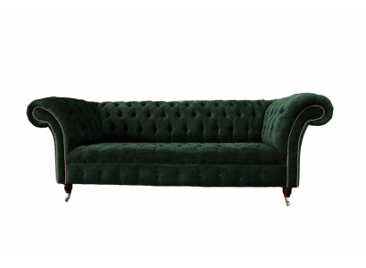 Luxury Three Seater Green Sofa 3 Seater Sofas Seat Design Furniture Couches