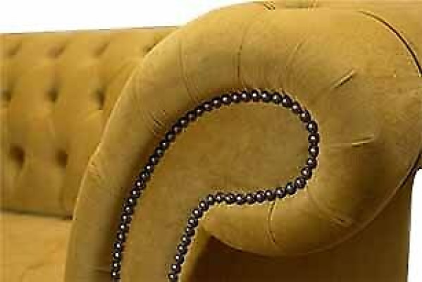 Two-seater Sofa 2 Seater Design Sofas Upholstery Chesterfield Seat Fabric Textile