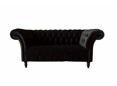 Chesterfield 2 Seater Designer Sofa Couch Upholstery Luxury Couches Textile