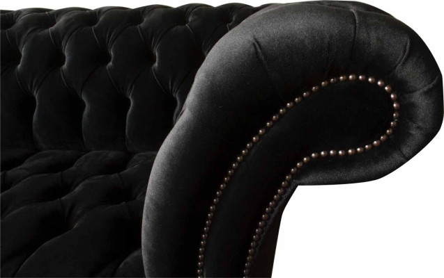 Chesterfield 2 Seater Designer Sofa Couch Upholstery Luxury Couches Textile