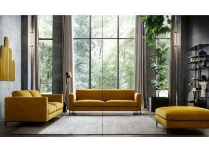 Designer Couch Upholstery Seat Suite Sofa Sets 3+3 Seater + Stool 3pcs.