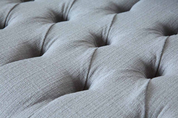 Chesterfield Luxury 2 Seater Couch Upholstery Sofa Textile Fabric Couches new