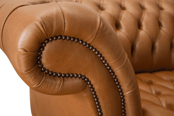 Chesterfield Fabric Sofa Couch Textile Couches Office Furnishings English Furniture