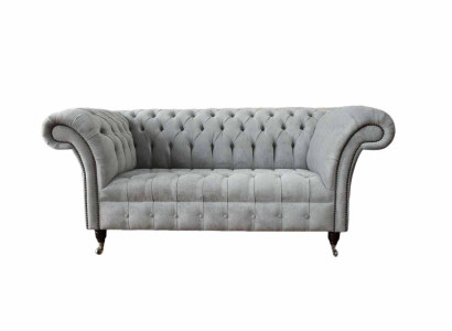 Design Couch Sofas Fabric Modern Sofa set 2 Seater Dreistzer Upholstery