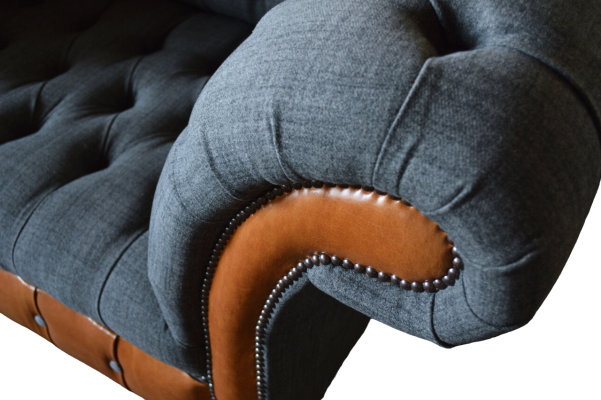 Armchair 1 Seater Sofa Upholstery Design Luxury Fabric Sofas Chesterfield Textile