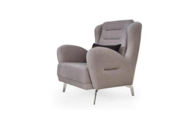 Luxury Sofa set 331 Seater Three Seater Sofa Armchair Fabric Gray Modern