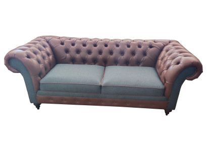 Sofa 3 Seater Couch design Chesterfield Couches Three Seater Sofas