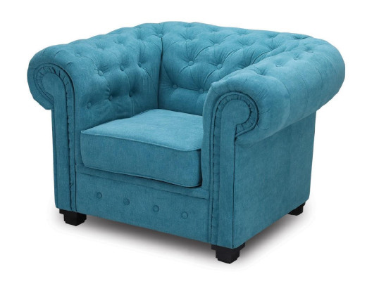 Chesterfield Sofa set Couch Upholstery Furniture Set Suite 3+2+1 Turquoise